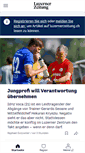 Mobile Screenshot of luzernerzeitung.ch